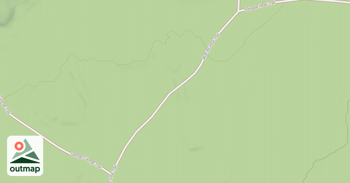 Map of Red Dot Trail