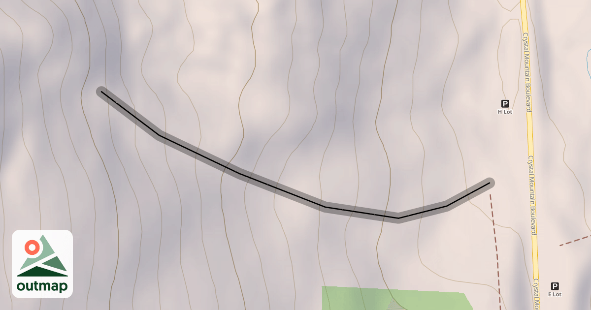 Map of Lower Spook (To H Lot)