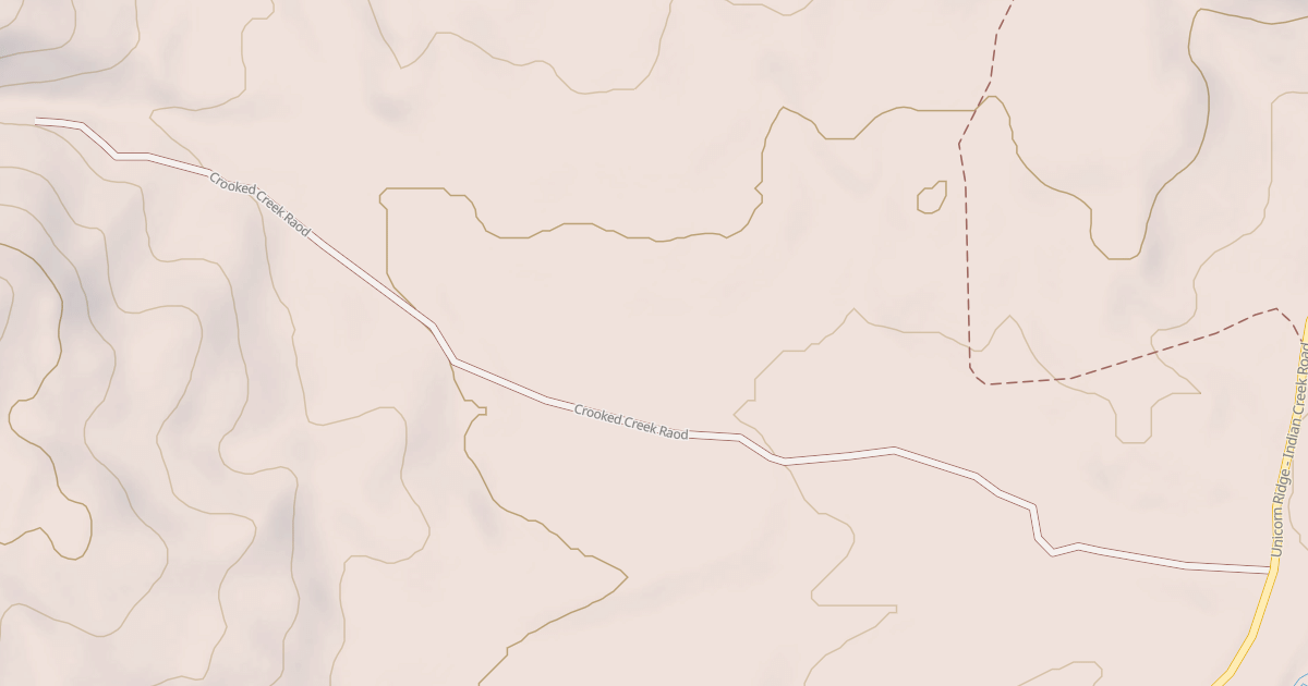 Map preview of CROOKED CREEK