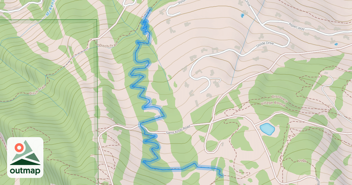 Map of Campground Connector