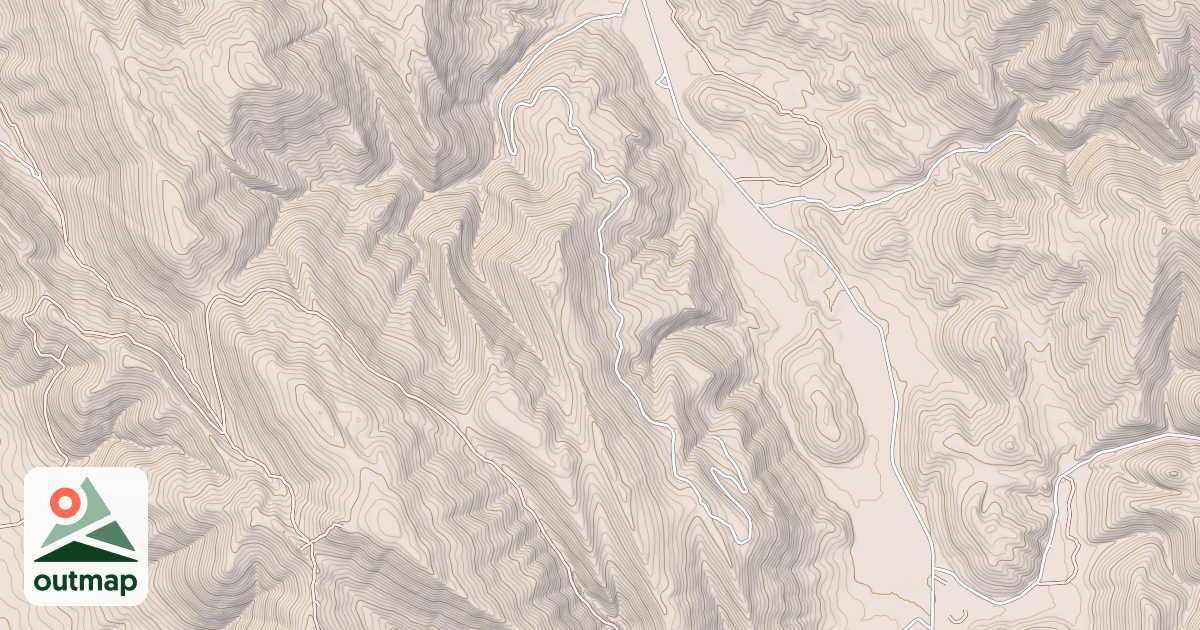 Map of HORNET CANYON ATV