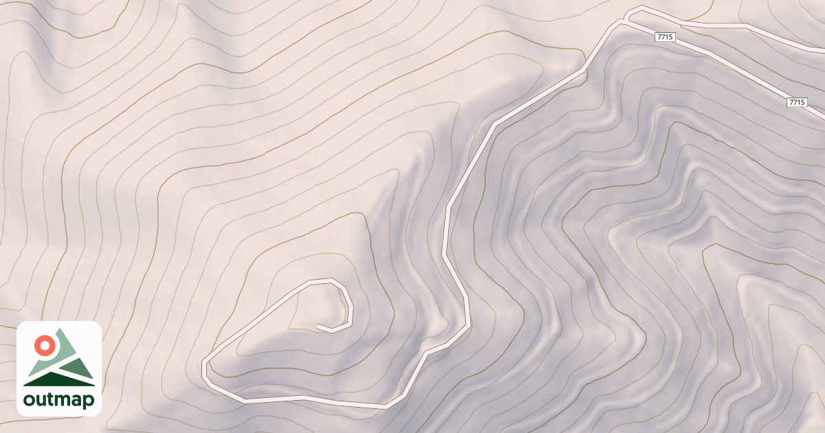 Map of LEFTY SPUR