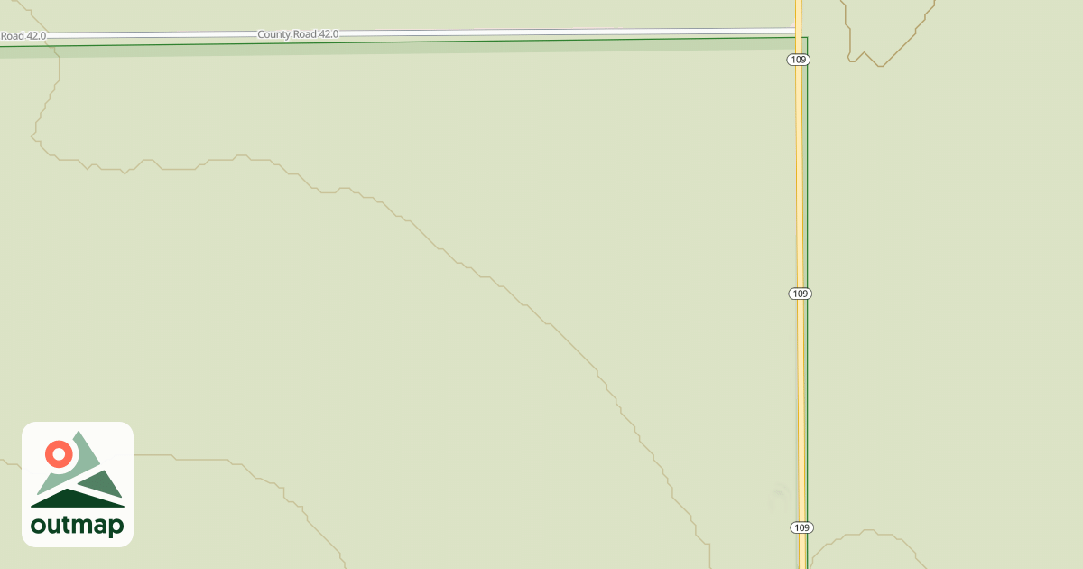 Map of 109 POND