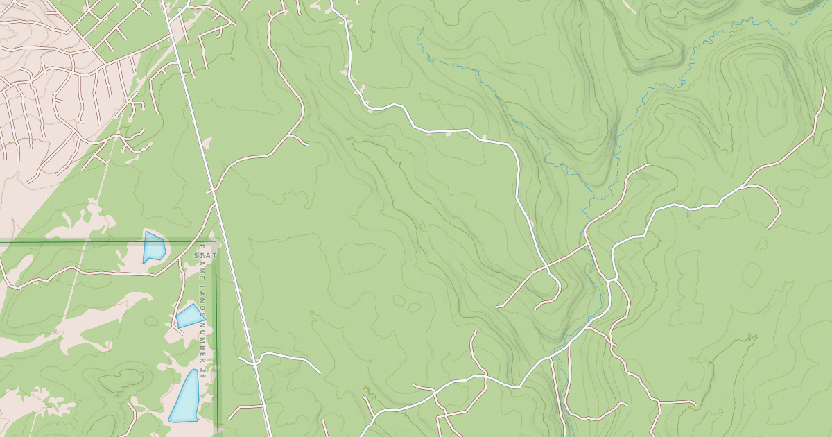 Map preview of Timberline Atv D Loop