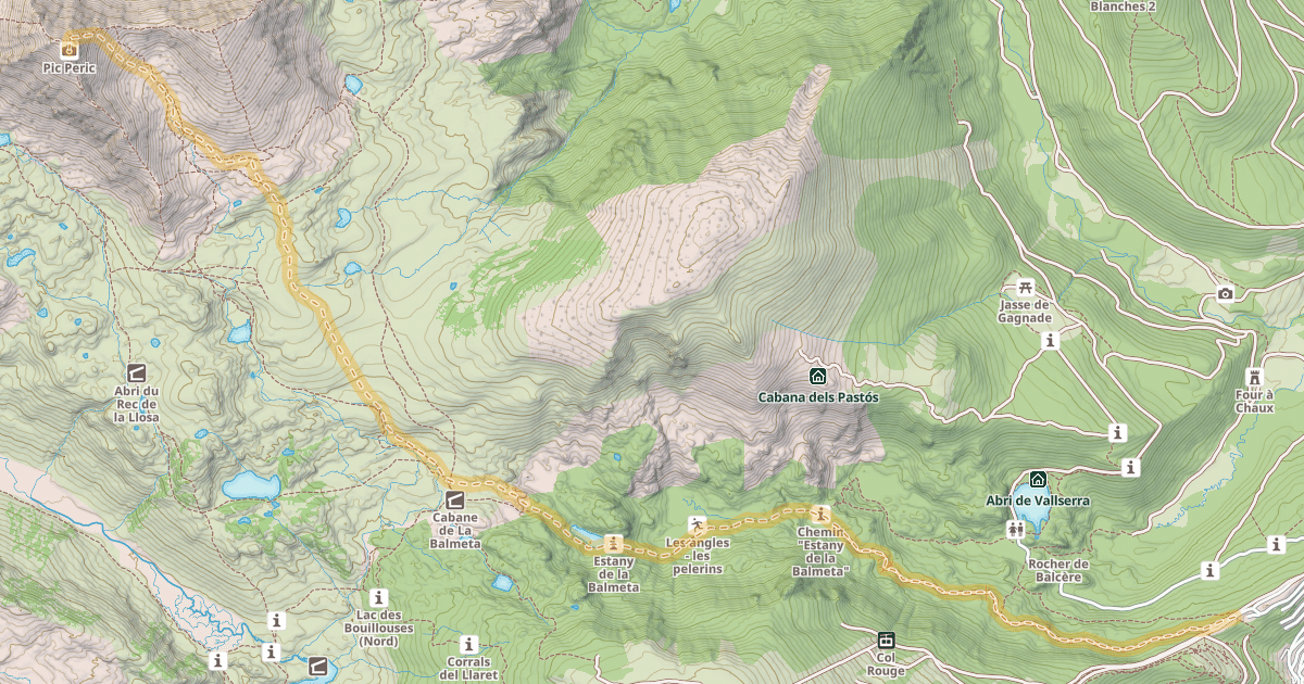 Map preview of Puig Peric — Les Angles