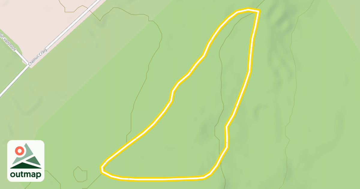 Map of 12. La Boucle Up and Down | Par Chalets Alpins