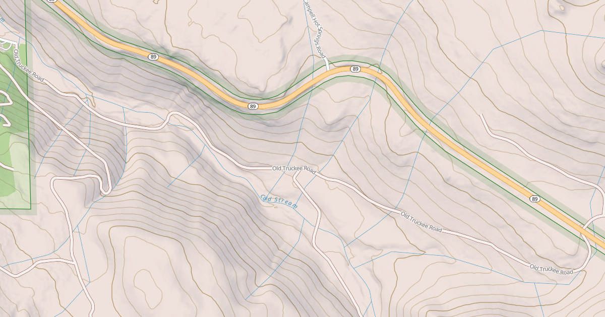 Map preview of COLD CANYON