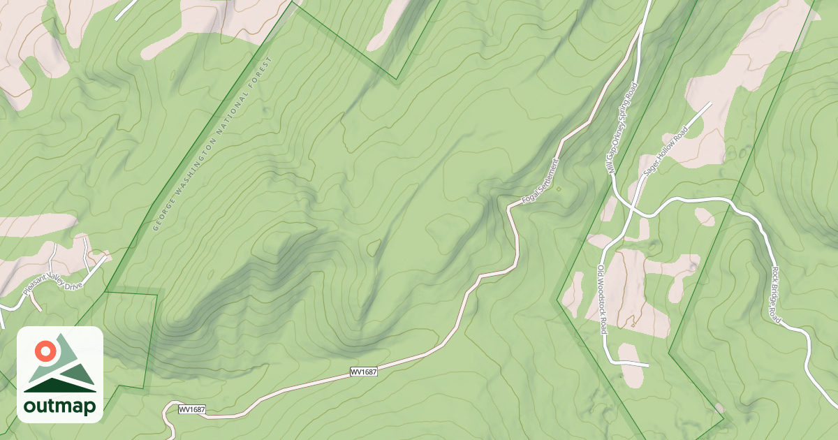 Map of FOGAL SETTLEMENT