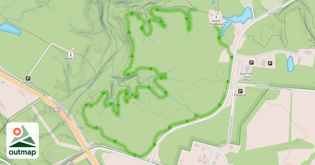 Map of Beginner Loop