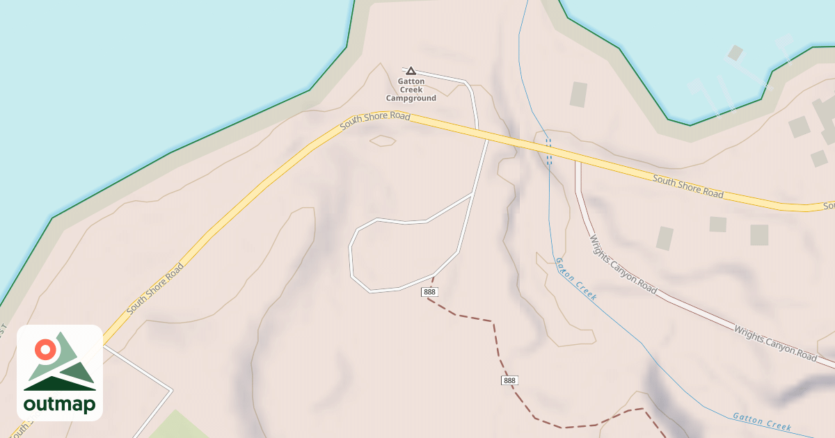 Map of GATTON CREEK TH