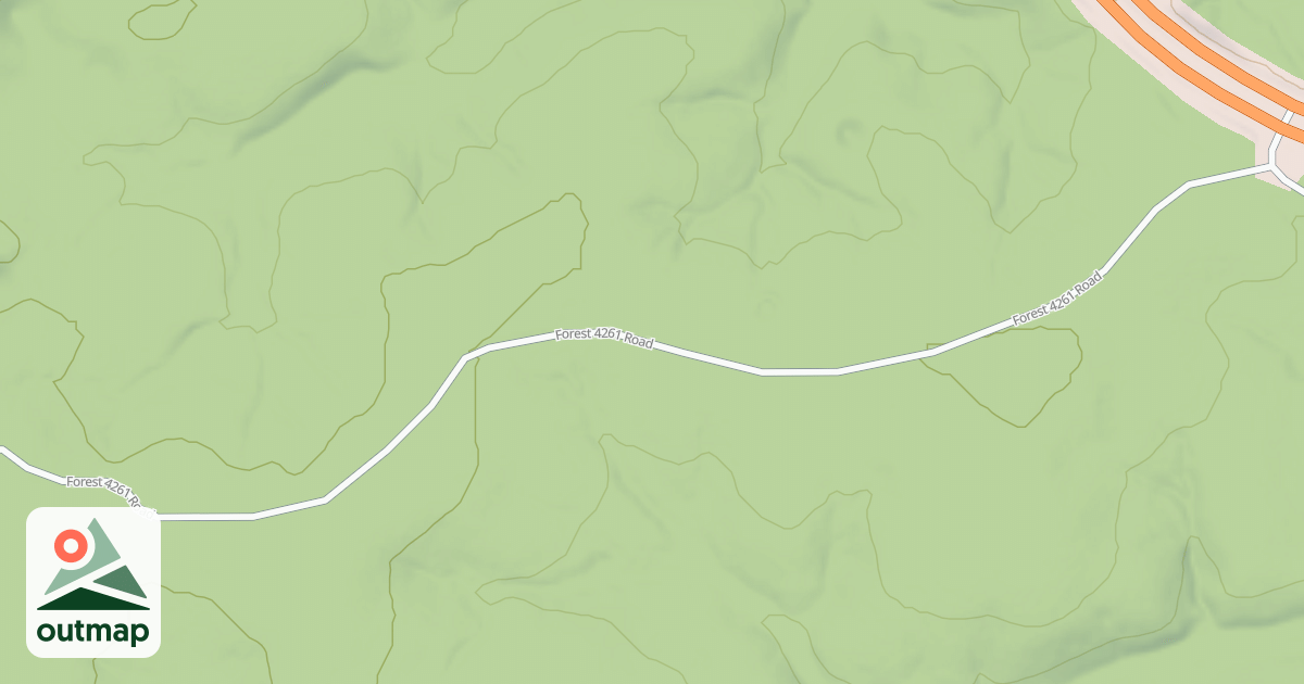 Map of BULL CAMP HOLLOW