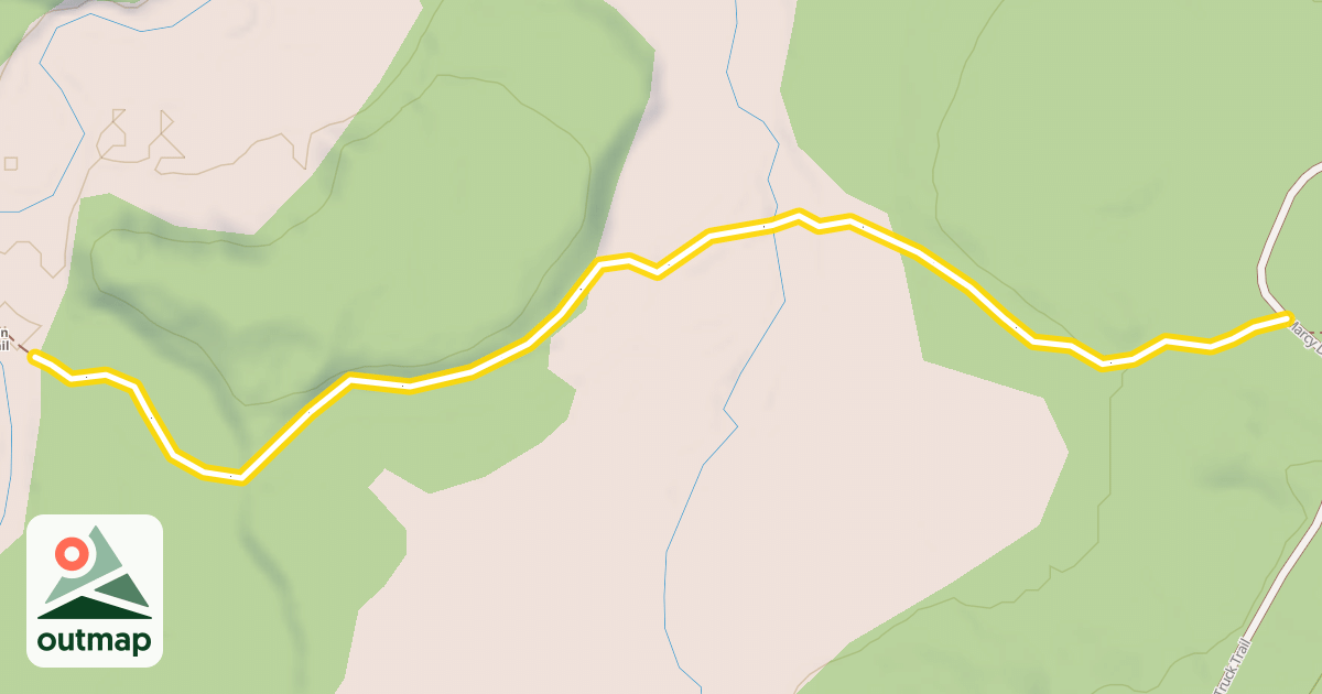 Map of Mr. Van Ski Trail