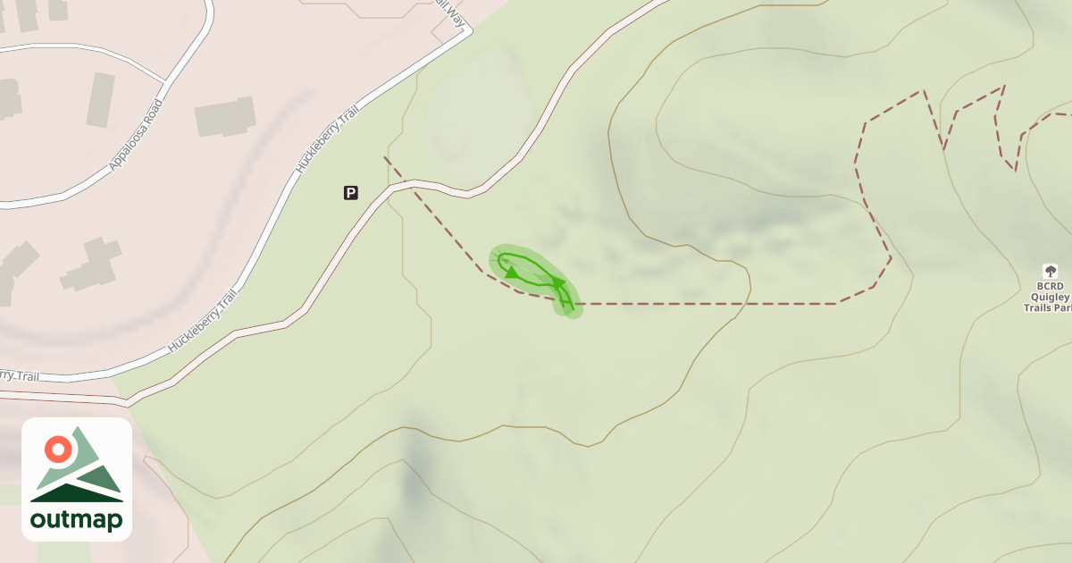 Map of Beginner Pump Track