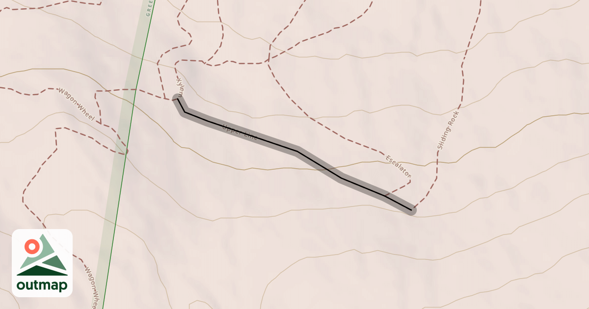 Map of Upper Line