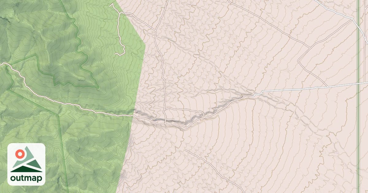 Map of SCOFIELD CANYON