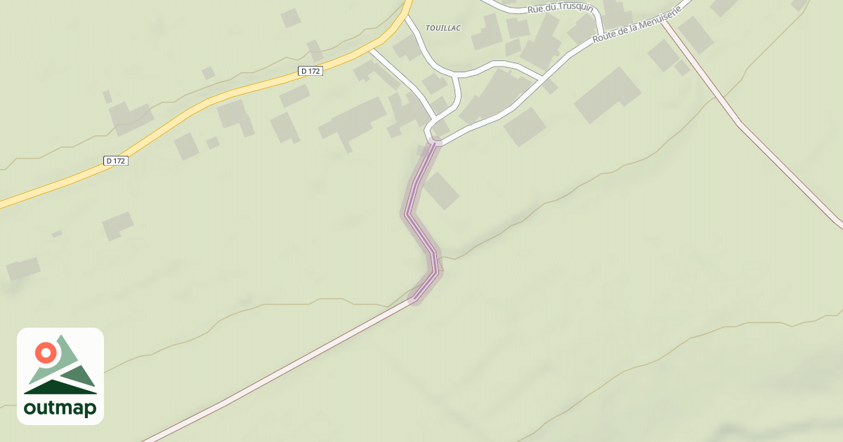Map of Chemin du Tarabiscot