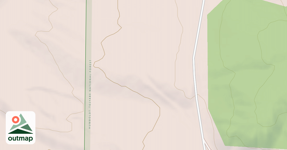 Map of MONARCH MILL ACCESS