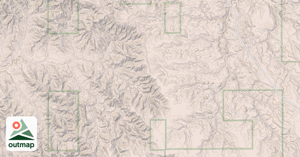 Map of (FDR) MIKES DIVIDE