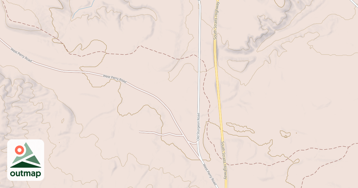 Map of Tomahawk Motorcycle Trail C Loop