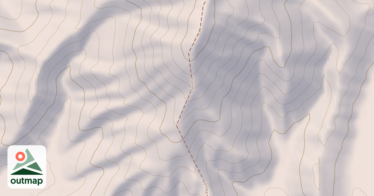 Map of Bertha