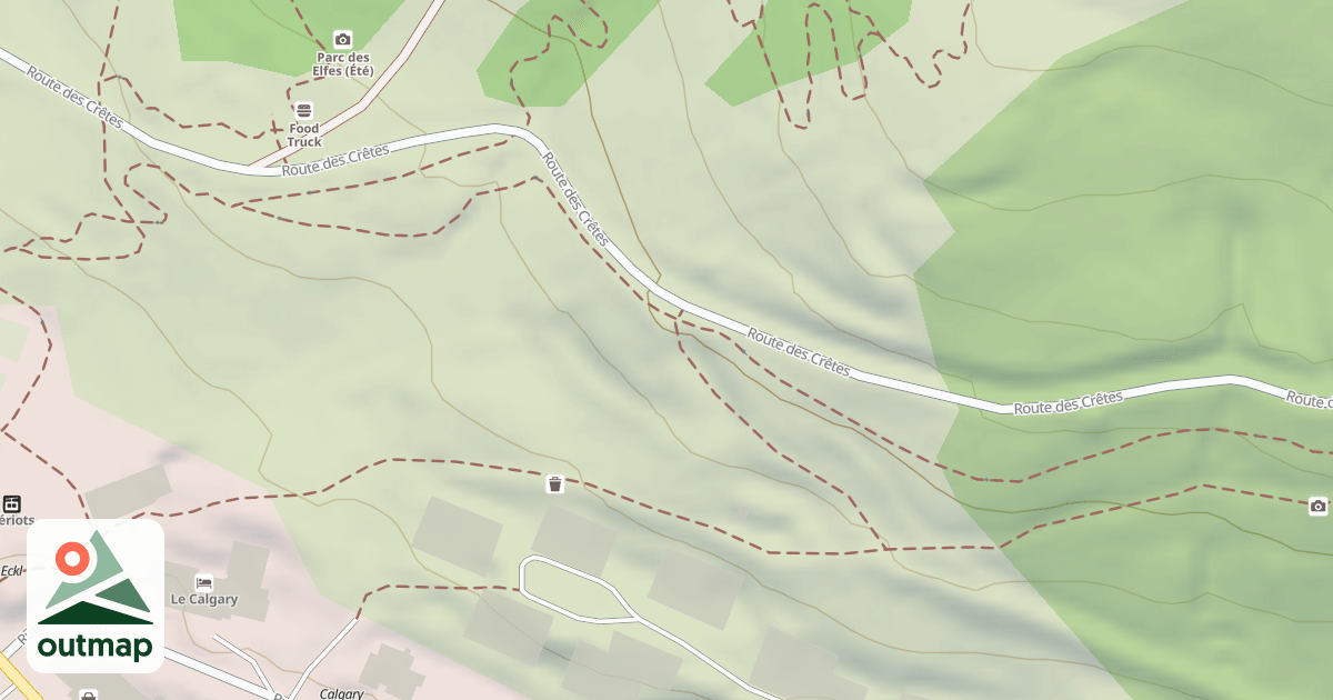 Map of Mountain Twister