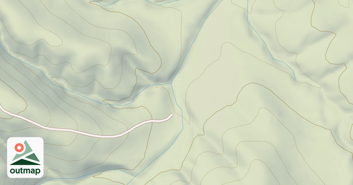 Map of 16049: Temblor Ridge