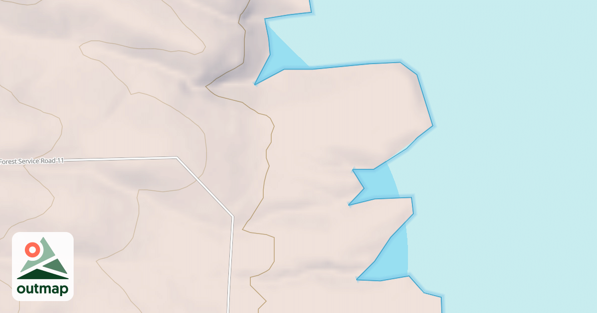 Map of CONFLUENCE DISPERSED B