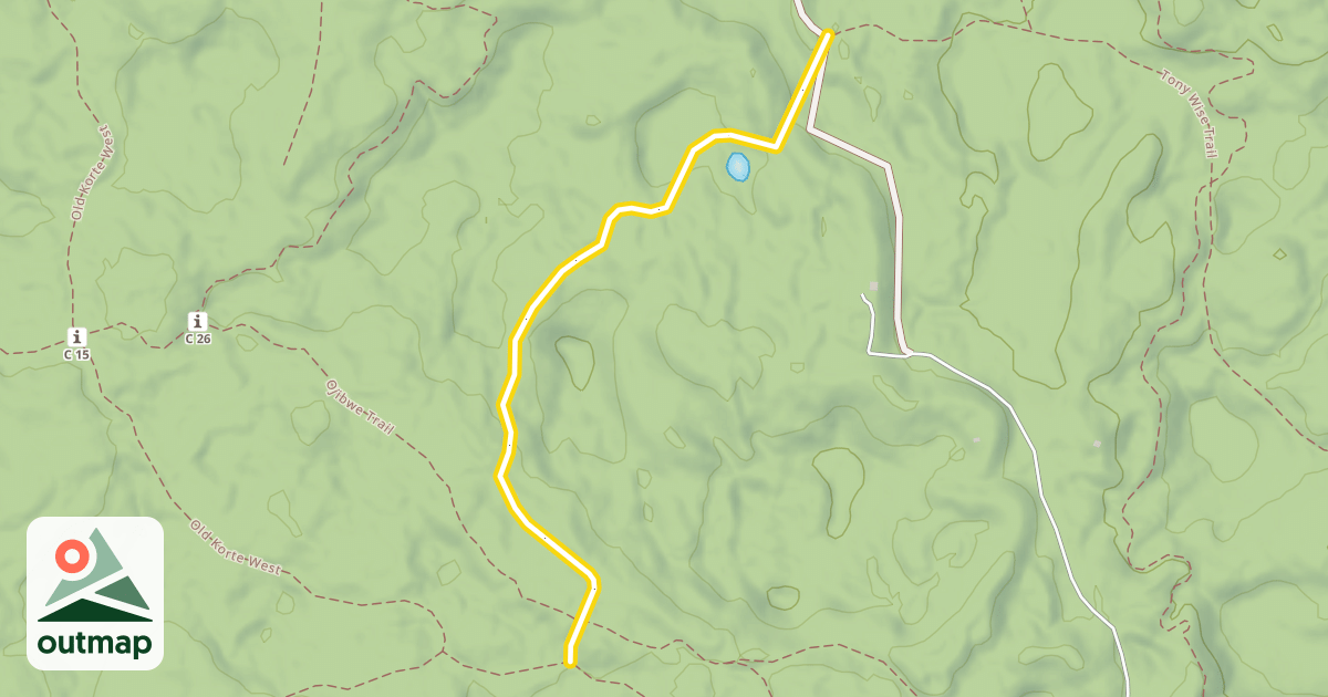 Map of North End Classic Trail