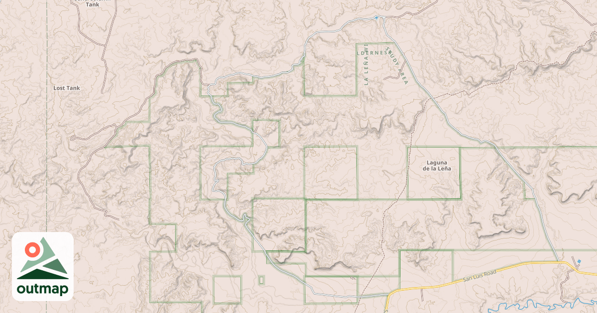 Map of BLM National GTLF Public Motorized Roads 24615523-a94e-4331-9099-c5abe37df6ee