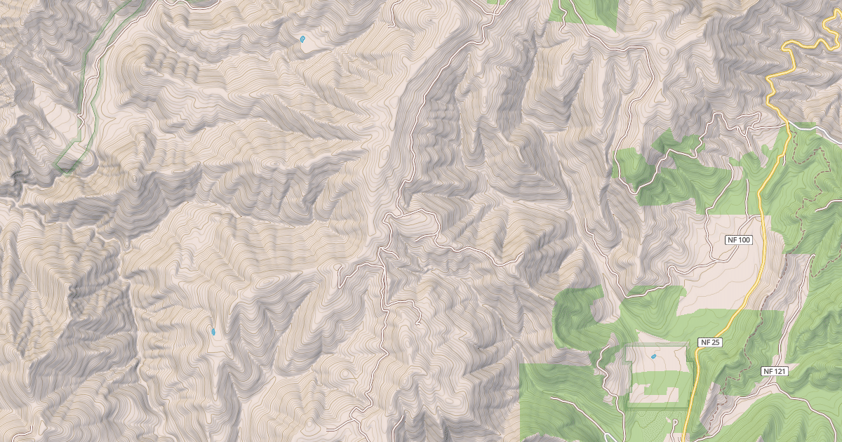 Map preview of CHROME RIDGE