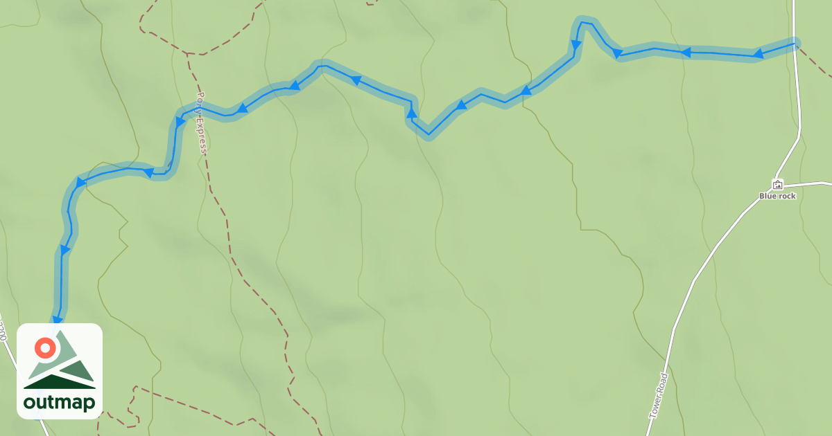 Map of Cheech and Chong's Wild Ride