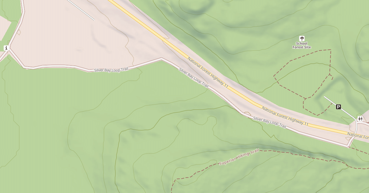 Map preview of Red Dot Trail