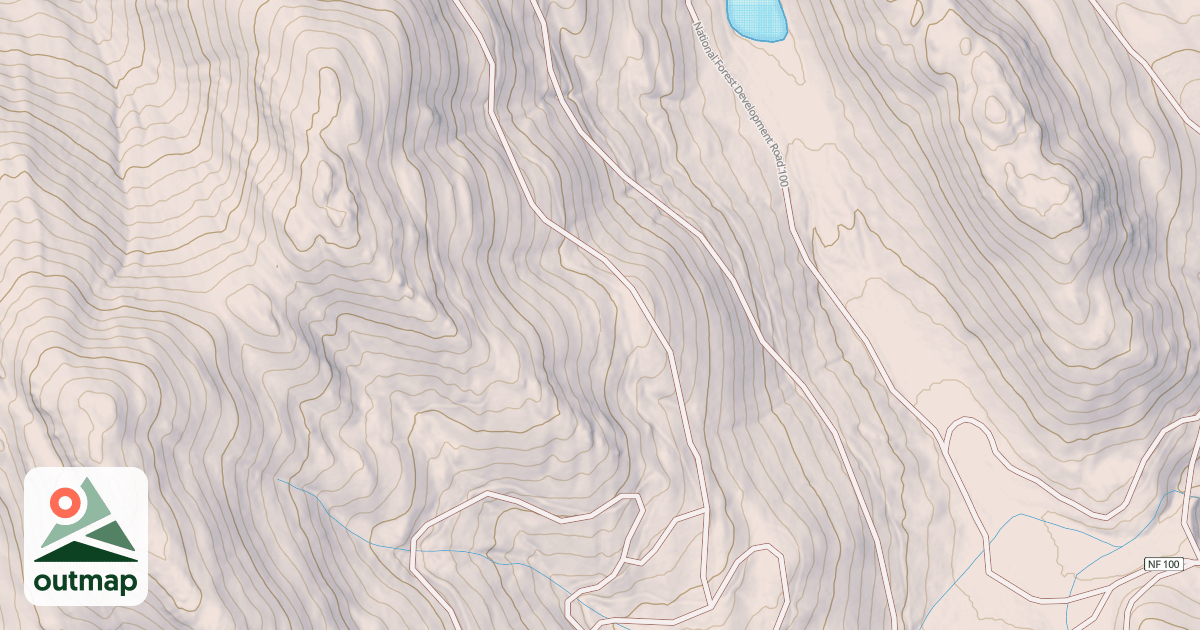 Map of EIGHTMILE T.S. FY 90