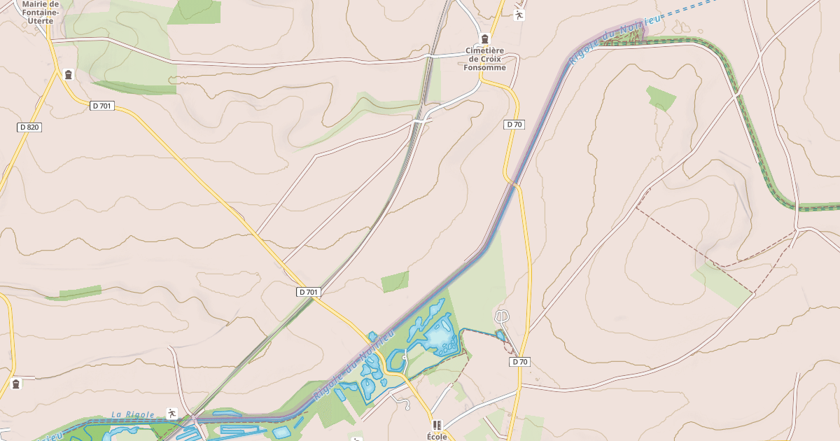Map preview of Single Berge du Noirieu
