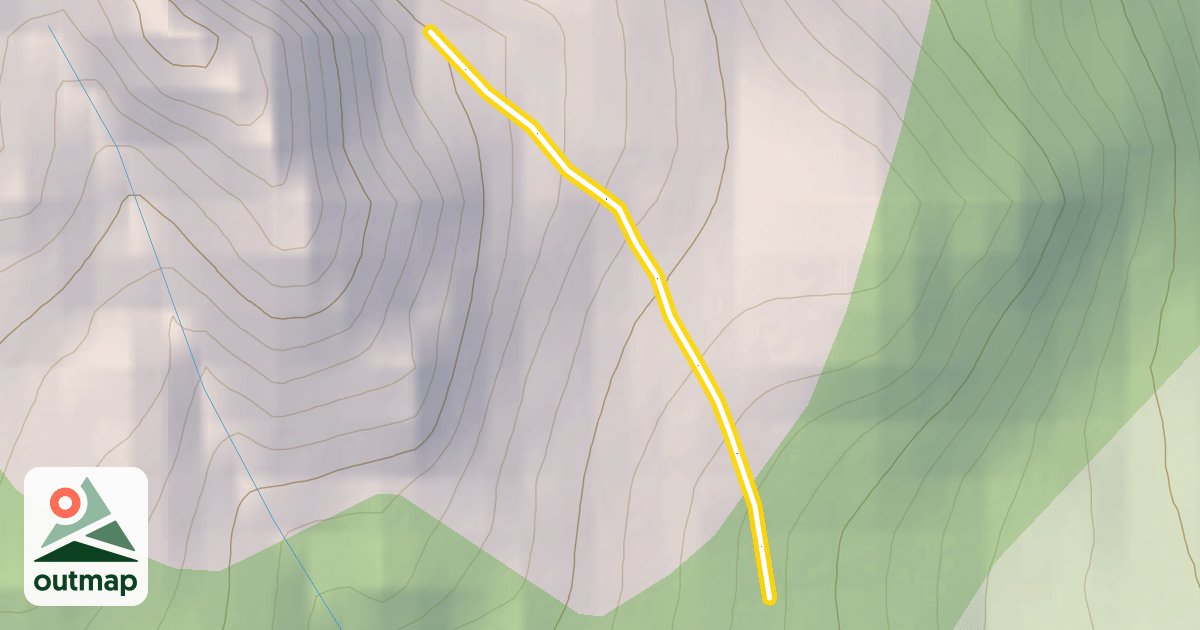 Map of BB Sled Skier Drop Off