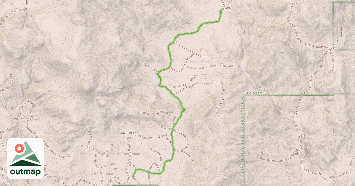 Map of FS 173