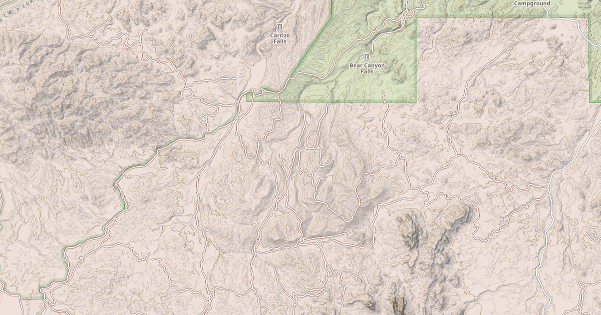 Map preview of BLM National GTLF Public Motorized Roads 5fc832b1-4e14-429e-93a6-e6a8561af912