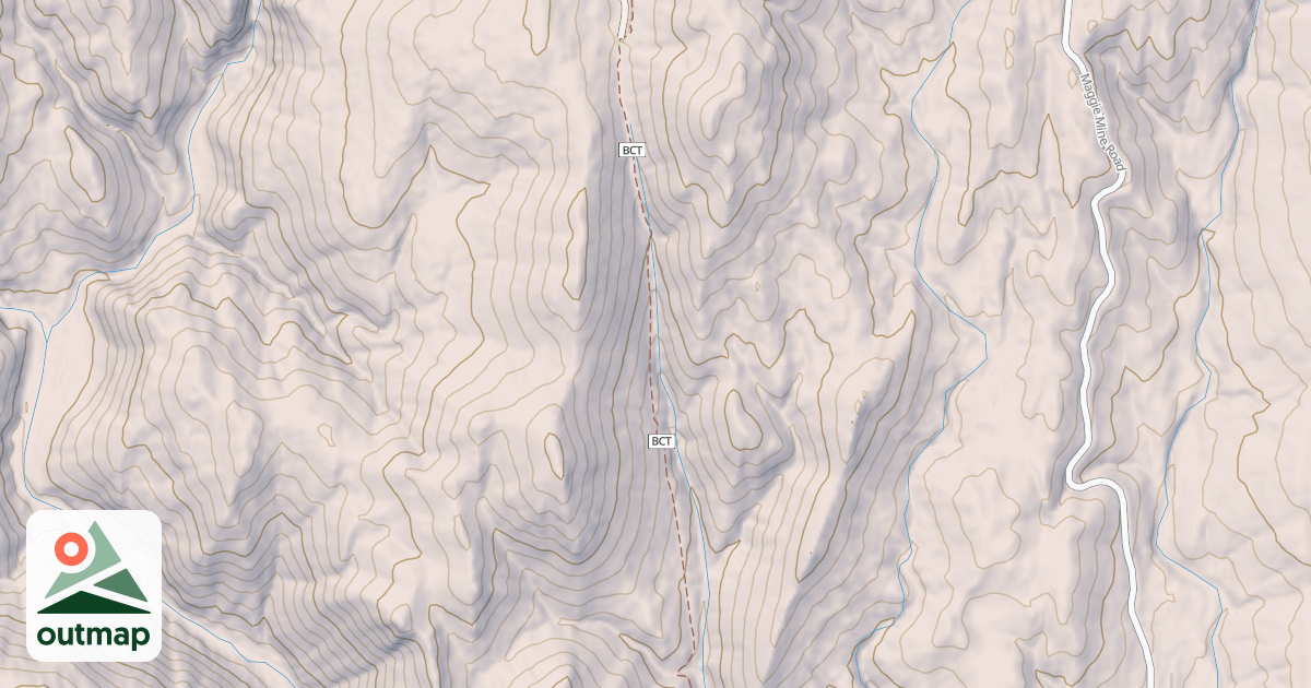 Map of Black Canyon Trail
