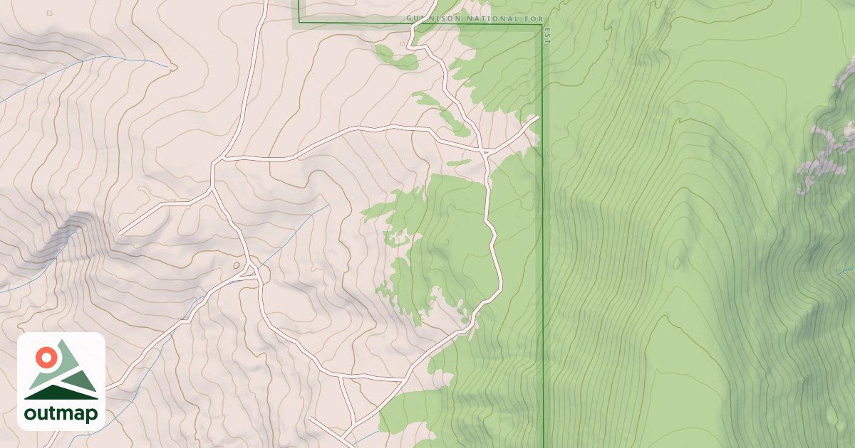 Map of BLM National GTLF Public Motorized Roads 3b1e78be-992a-49d5-869c-ecaa61c4f66c