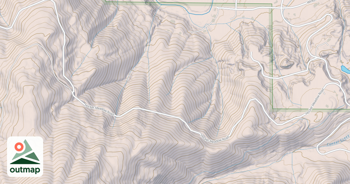 Map of CONNOR CREEK
