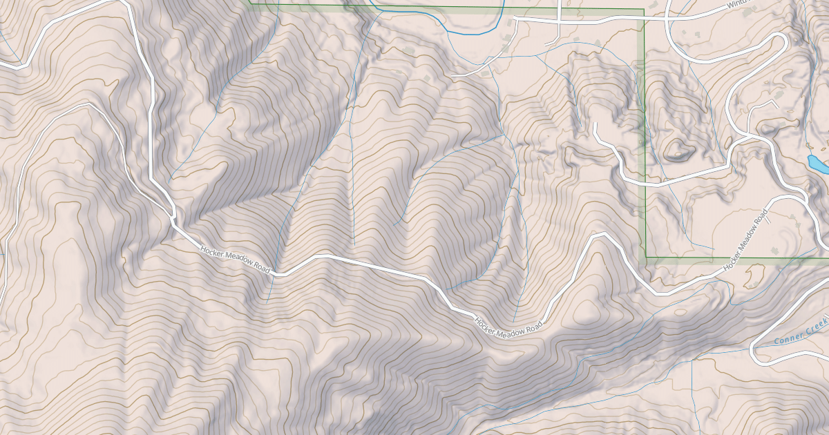 Map preview of CONNOR CREEK