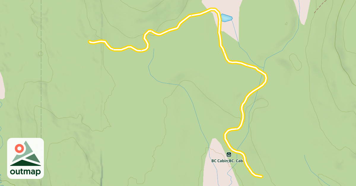 Map of Backcountry Connector