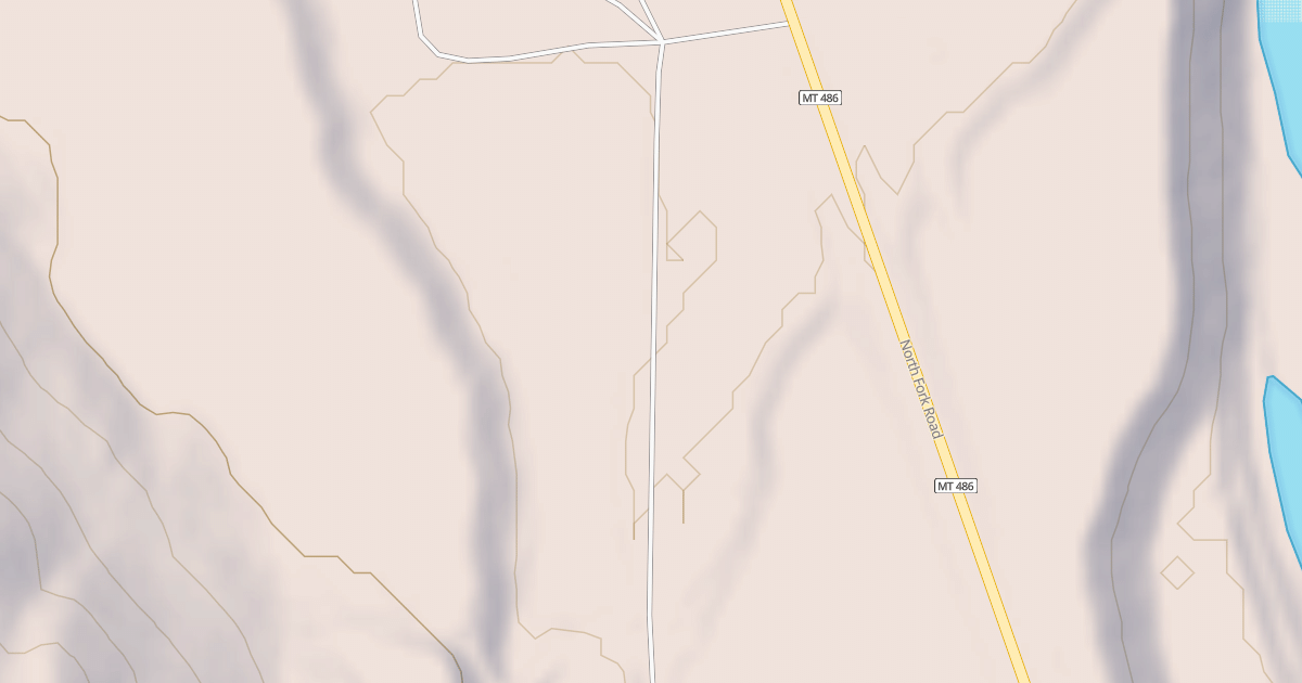 Map preview of GLACIER RIM PIT A