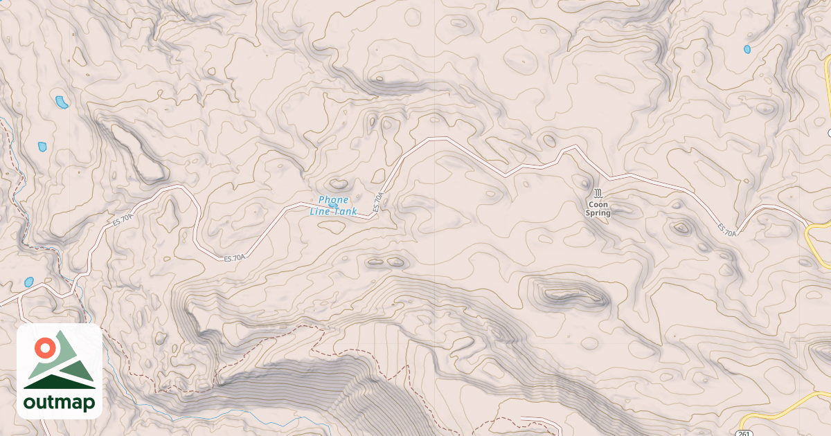 Map of PHONE LINE