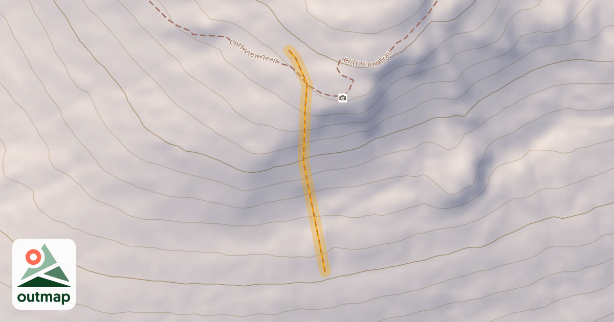 Map of Apex Chute
