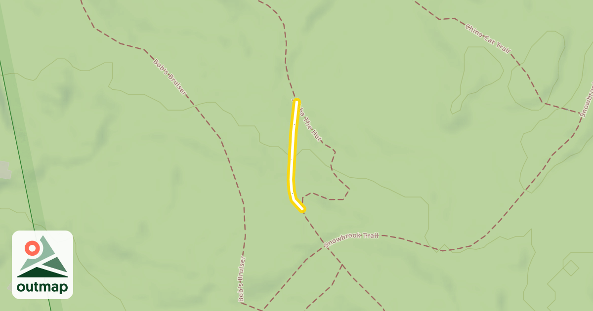 Map of Old Race Trail