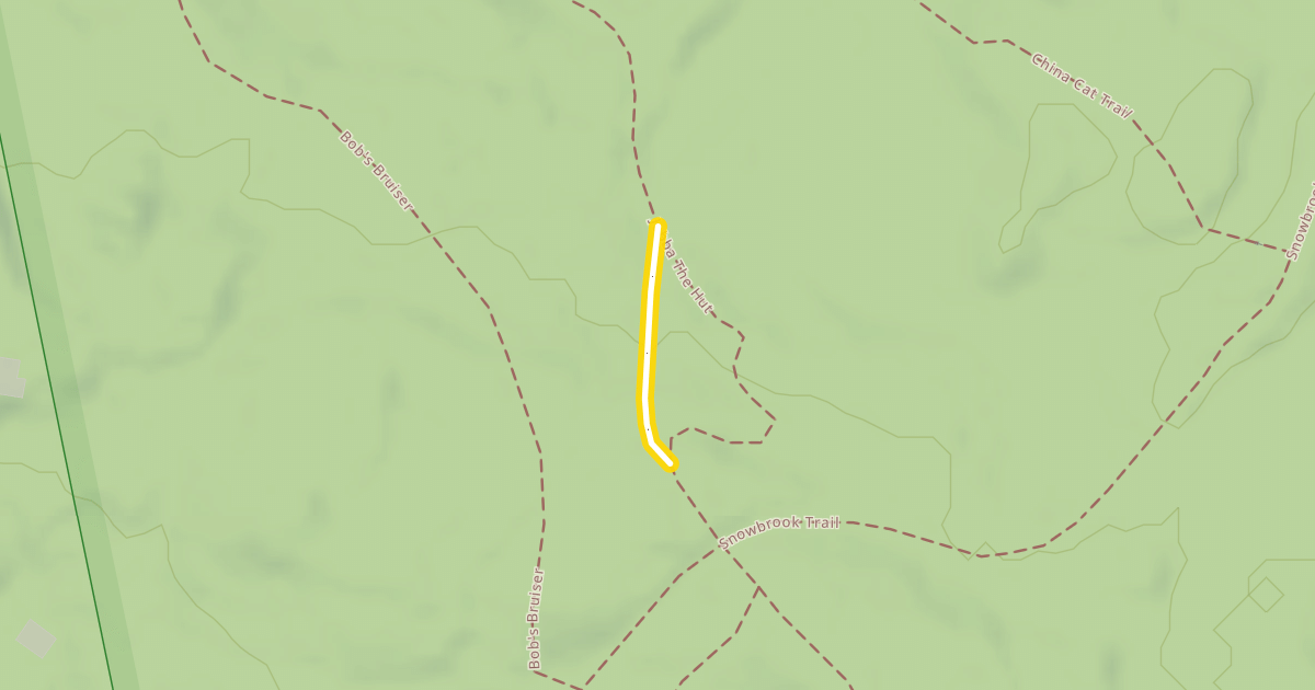 Map preview of Old Race Trail