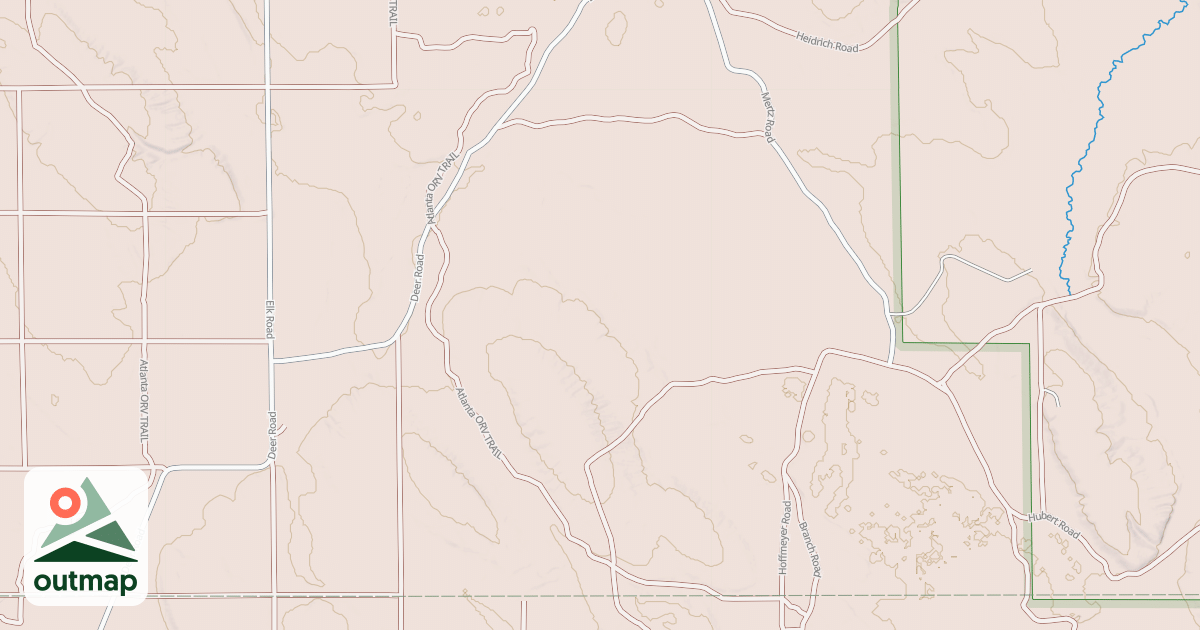 Map of Atlanta Trail
