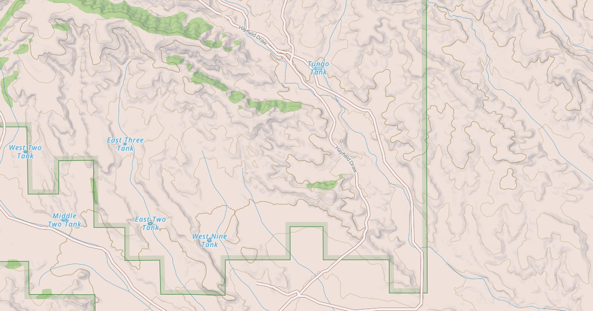Map preview of HAYFIELD DRAW