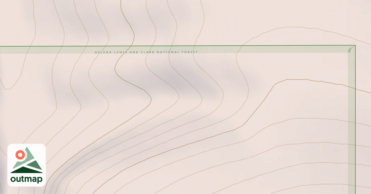 Map of Buffalo Canyon